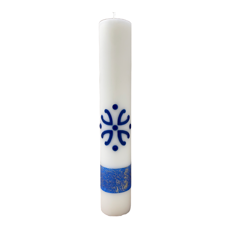 Nox Beata™ - Brushed Band Blue with Gilding