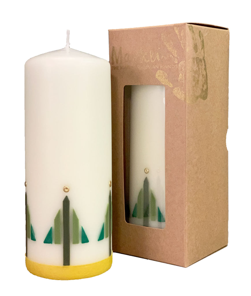 Chocorua Christmas Candle