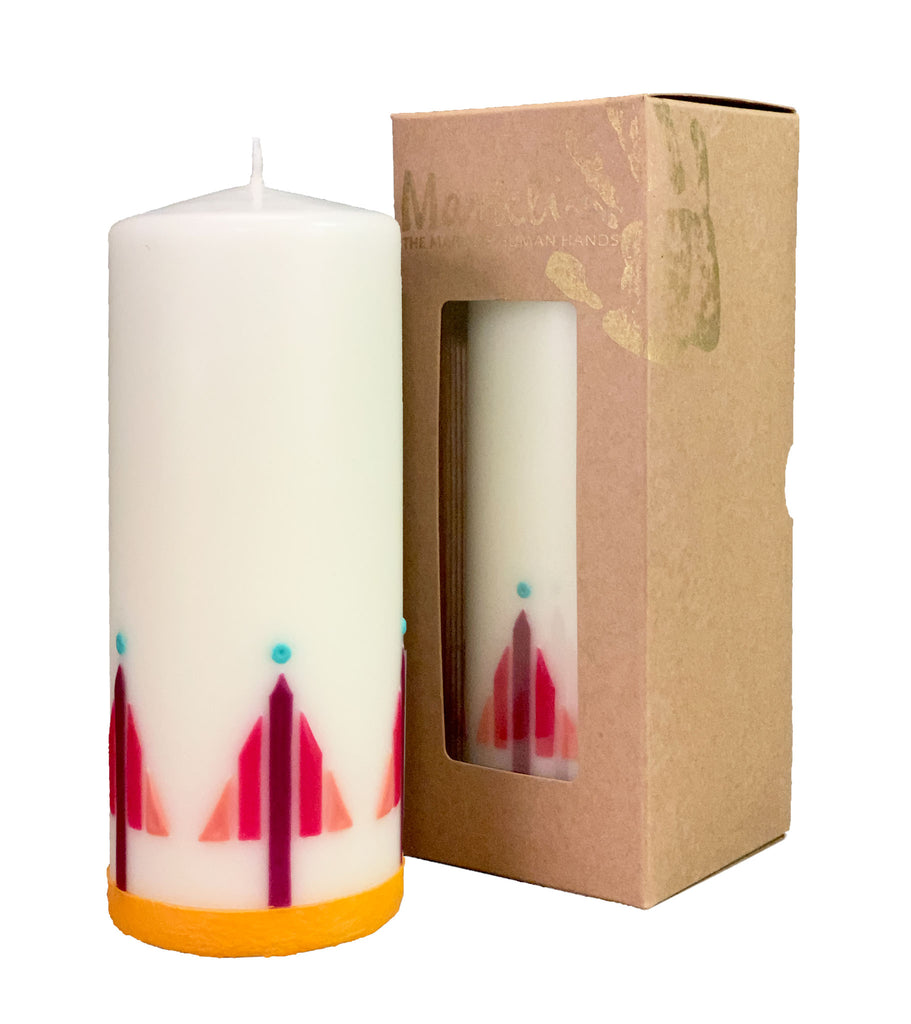 Chocorua Christmas Candle