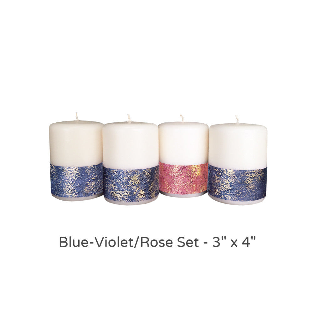 Advent Candle Set; Paraffin