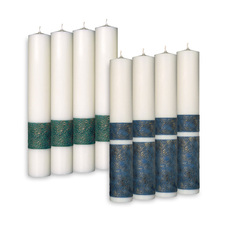Brushed Wax™ Altar Candle Set with Sertin® End