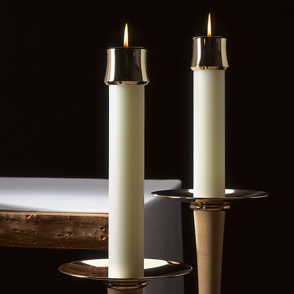 Undecorated Altar Candles with Sertin® End